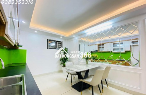 BÁN NHÀ PHÚC LỢI 5 TẦNG MẶT TIỀN 4M 3 BƯỚC Ô TÔ TRÁNH 5,8 TỶ